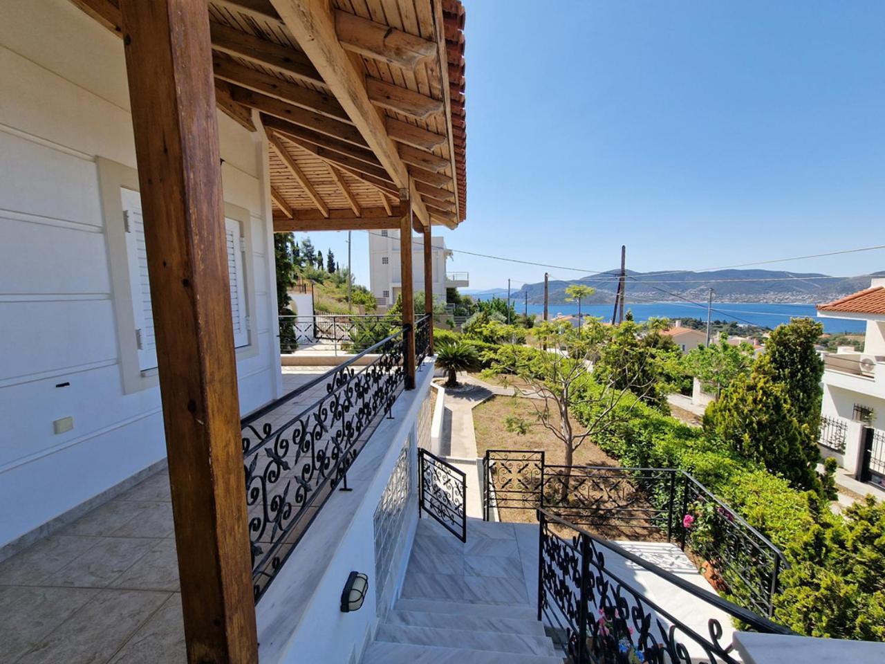 The Mirador Boutique Villa With Scenic Sea View Porto Rafti Exterior photo