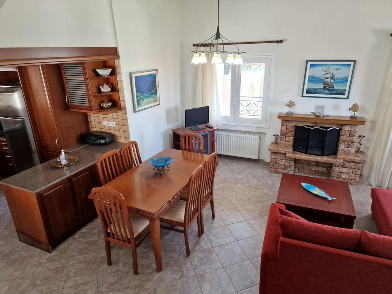 The Mirador Boutique Villa With Scenic Sea View Porto Rafti Exterior photo